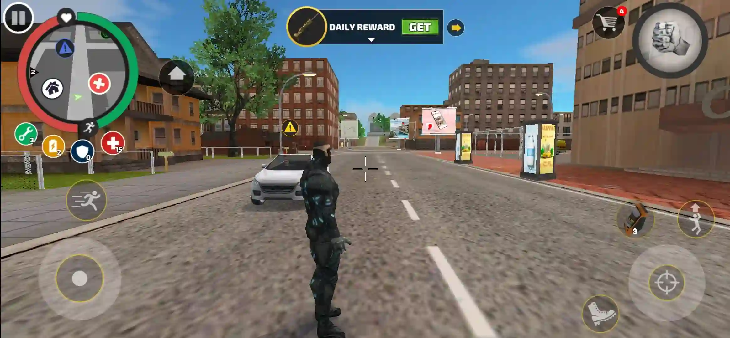 Roaming Around The City OF Vice Town