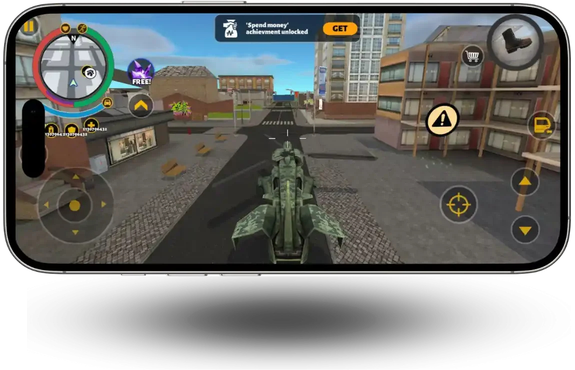 Rope Hero 3 Mod Apk V2.7.8 |unlimited money and gems| 6 Flying Helicopter In Rope Hero 3 Mod Apk