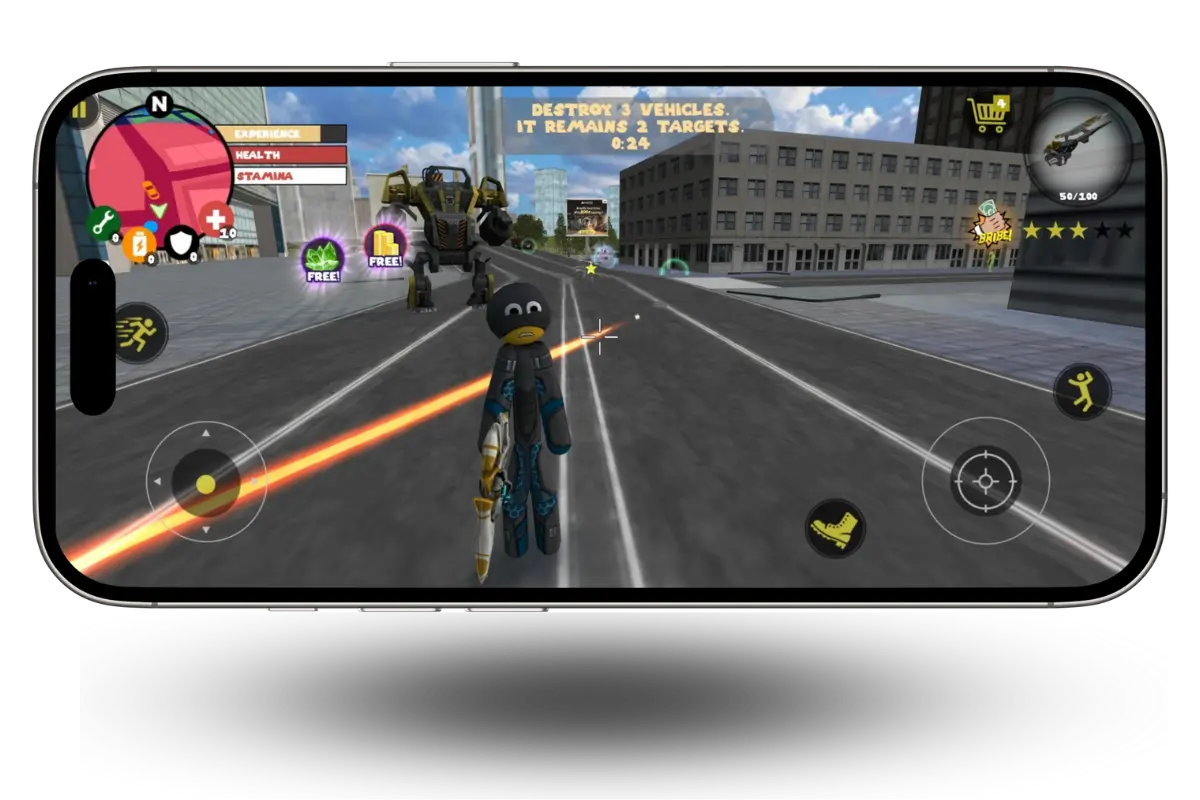 Download Stickman Rope Hero Mod Apk (unlimited money & gems) 2025 12 playing stickman rope hero mod apk