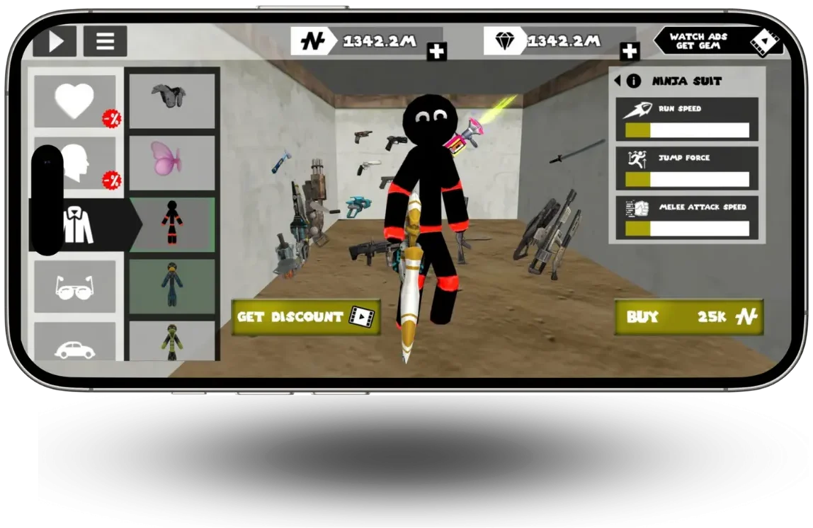 Download Stickman Rope Hero Mod Apk (unlimited money & gems) 2025 2 stickman rope hero mod apk inventory