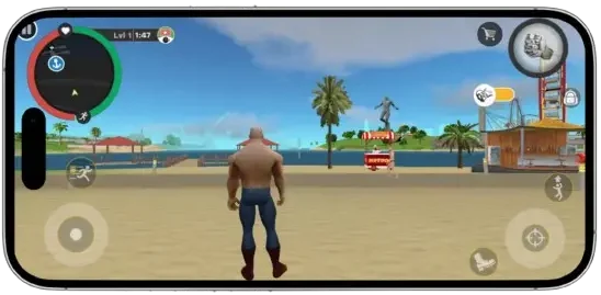 Rope Hero Cheatground Mod Gameplay